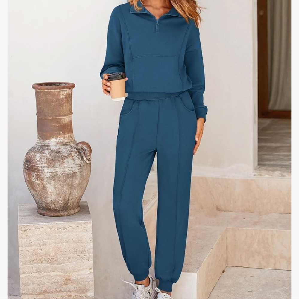 Amazon Tracksuit top & bottom teal XL